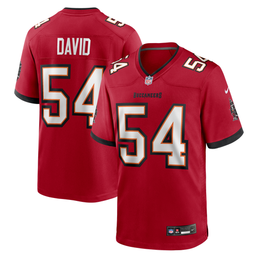 Lavonte David Tampa Bay Buccaneers Game Jersey - Red | Stitched Football Jersey TJS2353