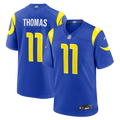 Keir Thomas Los Angeles Rams Team Game Jersey - Royal | Stitched Football Jersey TJS2322