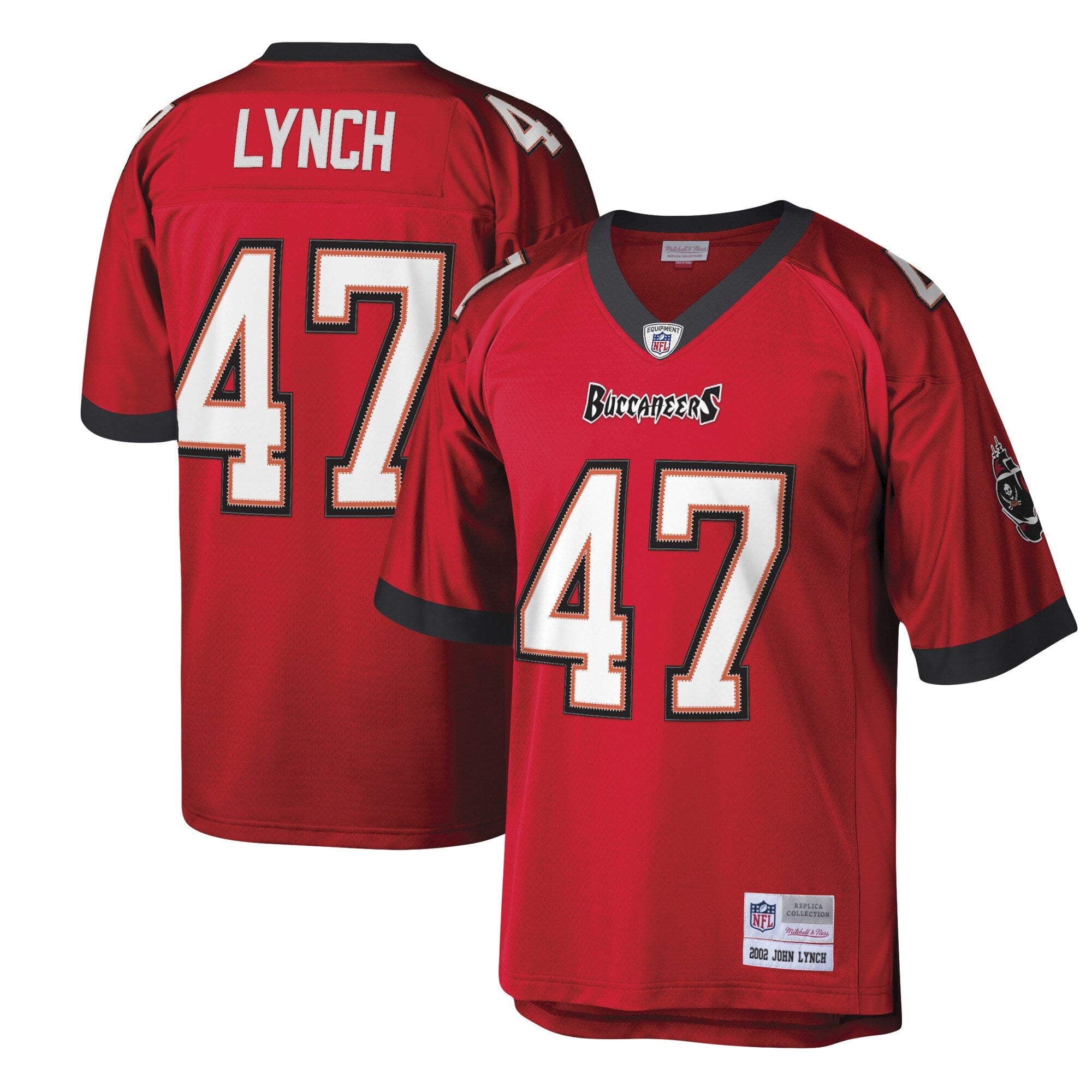 John Lynch Tampa Bay Buccaneers M & N Legacy Replica Jersey - Red | Stitched Football Jersey TJS2298