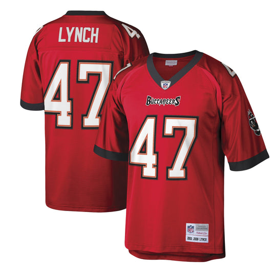 John Lynch Tampa Bay Buccaneers M & N Legacy Replica Jersey - Red | Stitched Football Jersey TJS2298