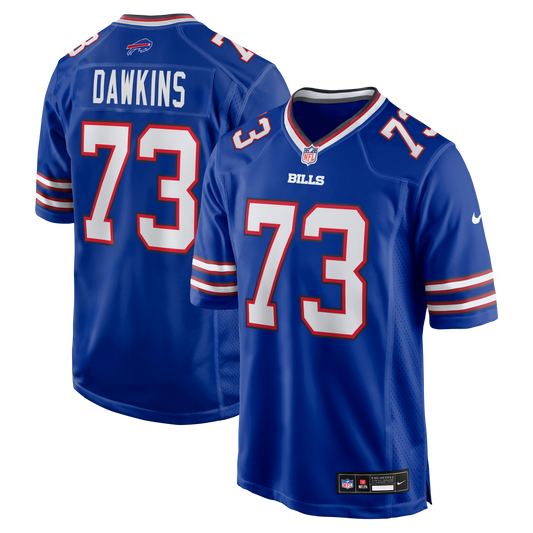 Dion Dawkins Buffalo Bills Game Player Jersey - Royal | Stitched Football Jersey TJS2369