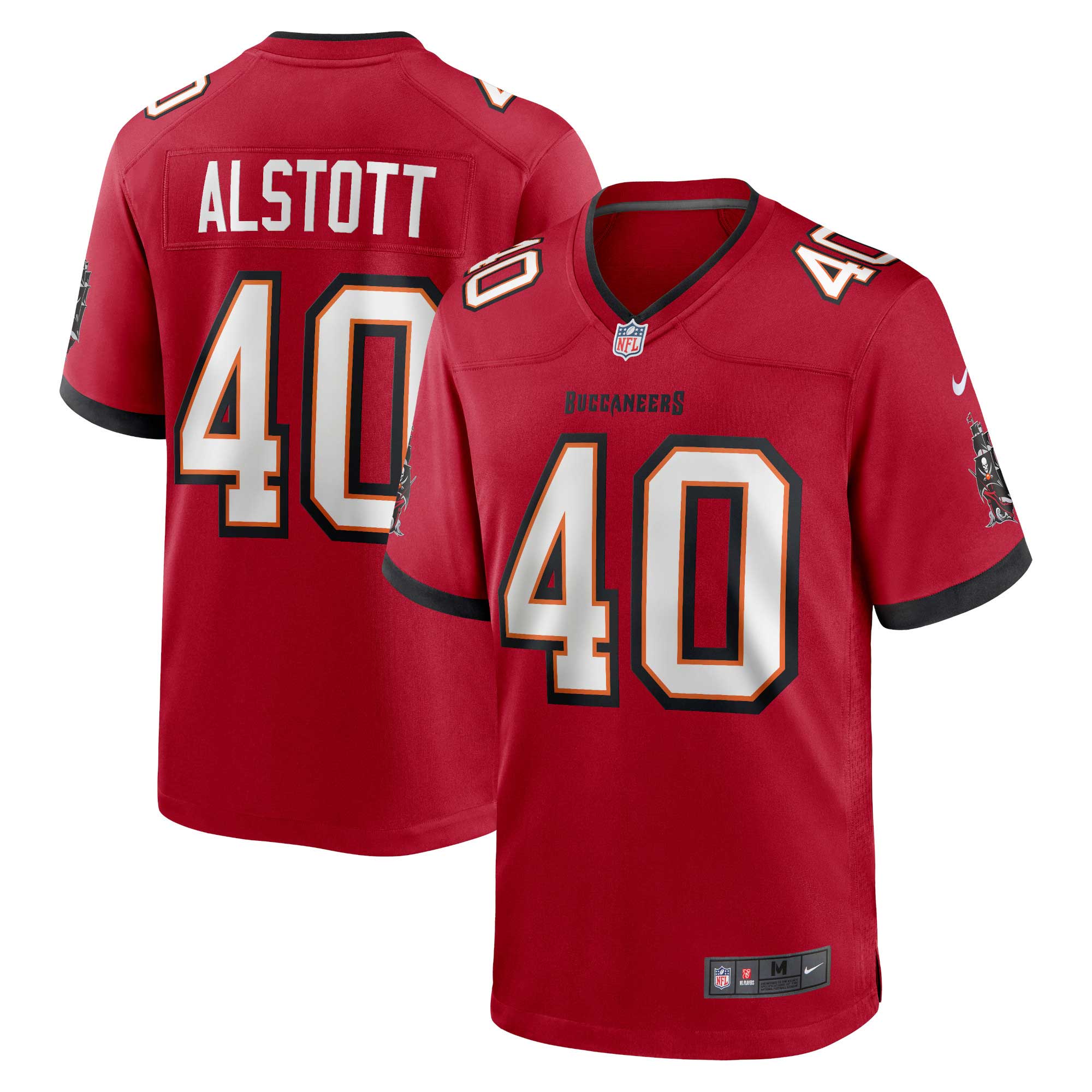 Mike Alstott Tampa Bay Buccaneers Retired Player Game Jersey - Red | Stitched Football Jersey TJS2453