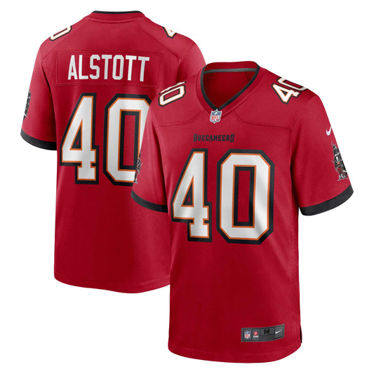 Mike Alstott Tampa Bay Buccaneers Retired Player Game Jersey - Red | Stitched Football Jersey TJS2453