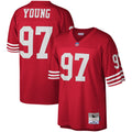 Bryant Young San Francisco 49ers M & N Legacy Replica Jersey - Scarlet | Stitched Football Jersey TJS2249