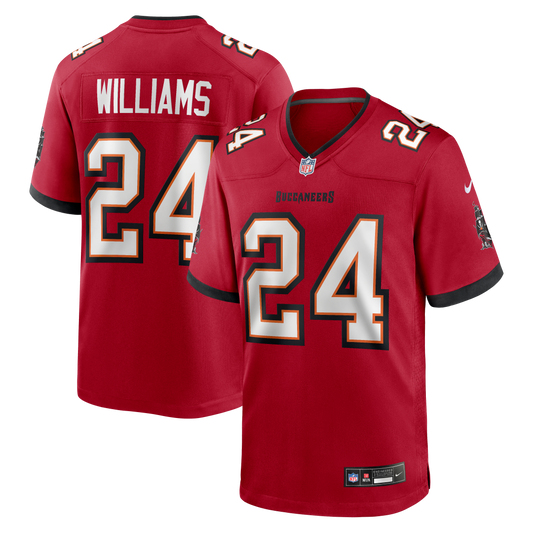 Cadillac Williams Tampa Bay Buccaneers Game Retired Player Jersey - Red | Stitched Football Jersey TJS2371