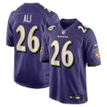 Rasheen Ali Baltimore Ravens Team Game Jersey - Purple | Stitched Football Jersey TJS2247
