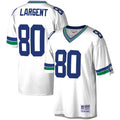 Steve Largent Seattle Seahawks M & N Legacy Replica Jersey - White | Stitched Football Jersey TJS2407