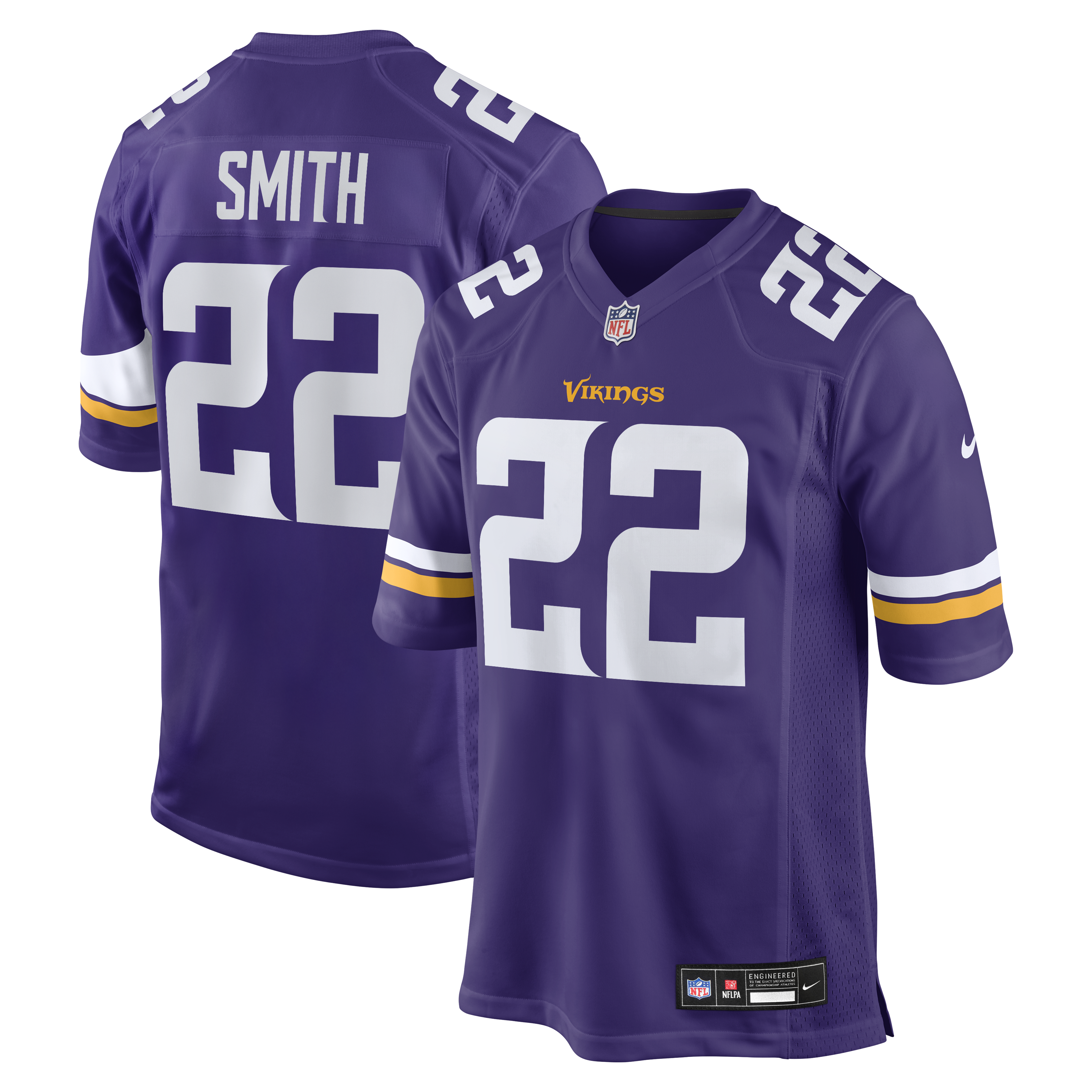 Harrison Smith Minnesota Vikings Game Jersey - Purple | Stitched Football Jersey TJS2452