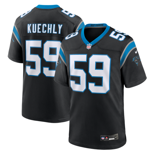 Luke Kuechly Carolina Panthers Team Game Jersey - Black | Stitched Football Jersey TJS2350