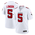 Drake London Atlanta Falcons Game Jersey - White | Stitched Football Jersey TJS2387