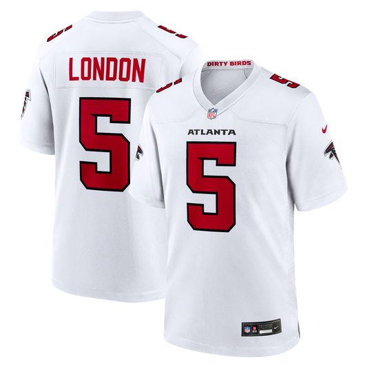 Drake London Atlanta Falcons Game Jersey - White | Stitched Football Jersey TJS2387