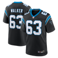 Rasheed Walker Carolina Panthers Team Game Jersey - Black | Stitched Football Jersey TJS2221
