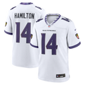 Kyle Hamilton Baltimore Ravens Game Jersey - White | Stitched Football Jersey TJS2225