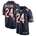 Nick McCloud Chicago Bears Team Game Jersey - Navy | Stitched Football Jersey TJS2297