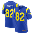 Tyler Scott Los Angeles Rams Team Game Jersey - Royal | Stitched Football Jersey TJS2286