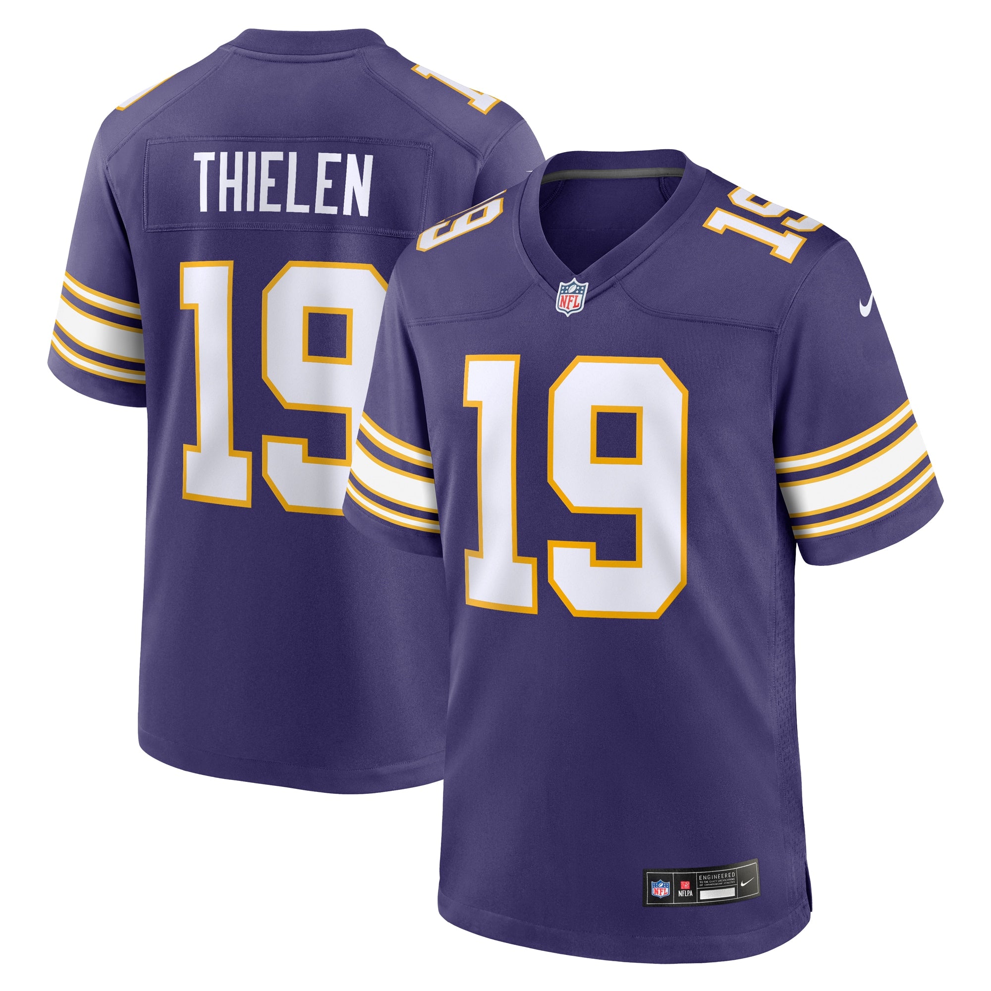 Adam Thielen Minnesota Vikings Alternate Game Player Jersey - Purple | Stitched Football Jersey TJS2306