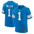 Blake Miller Detroit Lions 2026 NFL Draft First Round Pick No. 17 Team Game Jersey - Blue | Stitched Football Jersey TJS2284