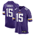 Dallas Turner Minnesota Vikings Game Jersey - Purple | Stitched Football Jersey TJS2289