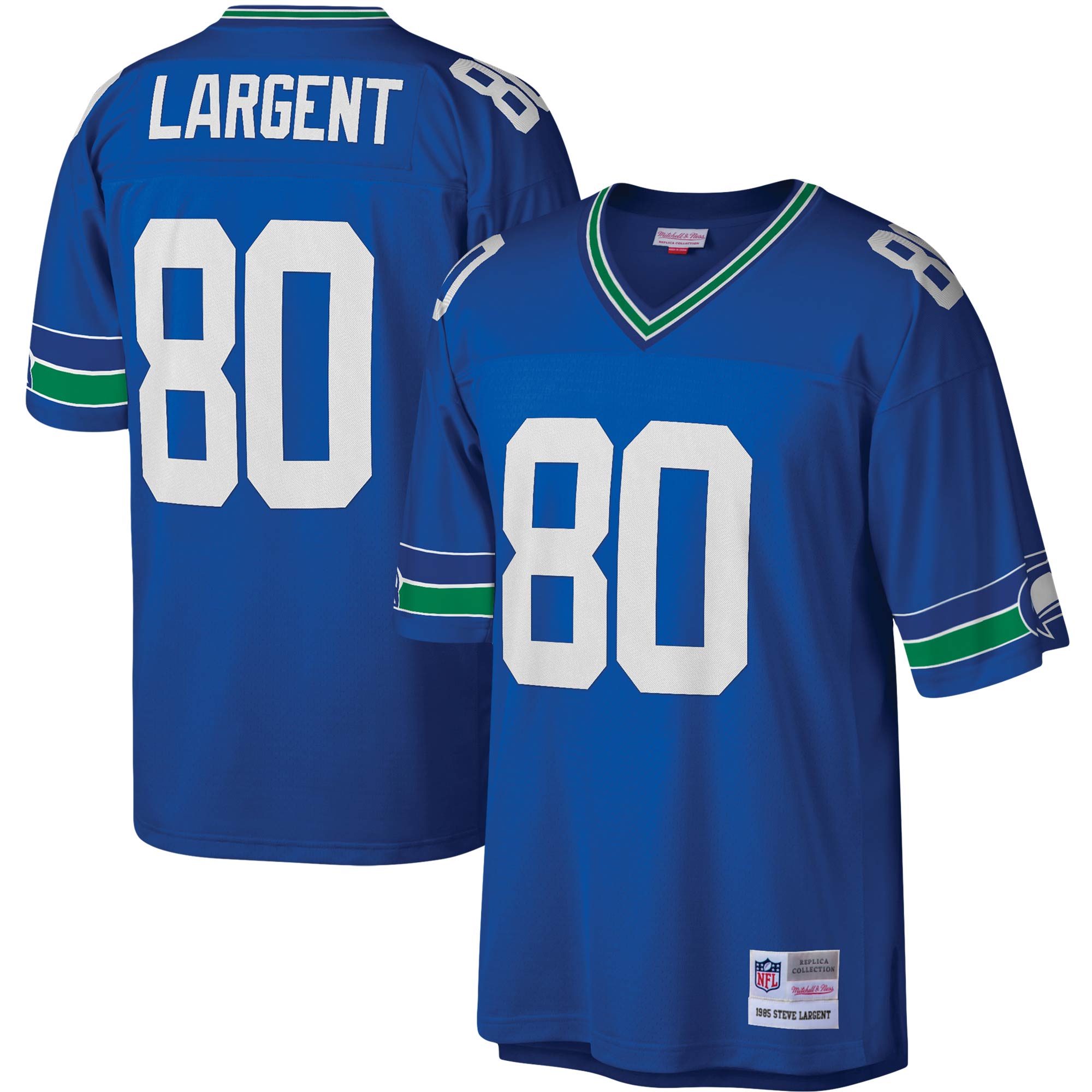 Steve Largent Seattle Seahawks M & N Legacy Replica Jersey - Royal | Stitched Football Jersey TJS2440