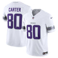 Cris Carter Minnesota Vikings Alternate Vapor F.U.S.E. Retired Player Limited Jersey - White | Stitched Football Jersey TJS2429