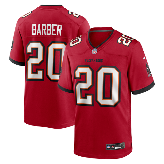 Ronde Barber Tampa Bay Buccaneers Game Retired Player Jersey - Red | Stitched Football Jersey TJS2236