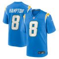 Omarion Hampton Los Angeles Chargers Team Game Jersey - Powder Blue | Stitched Football Jersey TJS2305