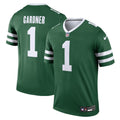 Ahmad Sauce Gardner New York Jets Legend Player Performance Top - Green | Stitched Football Jersey TJS2319