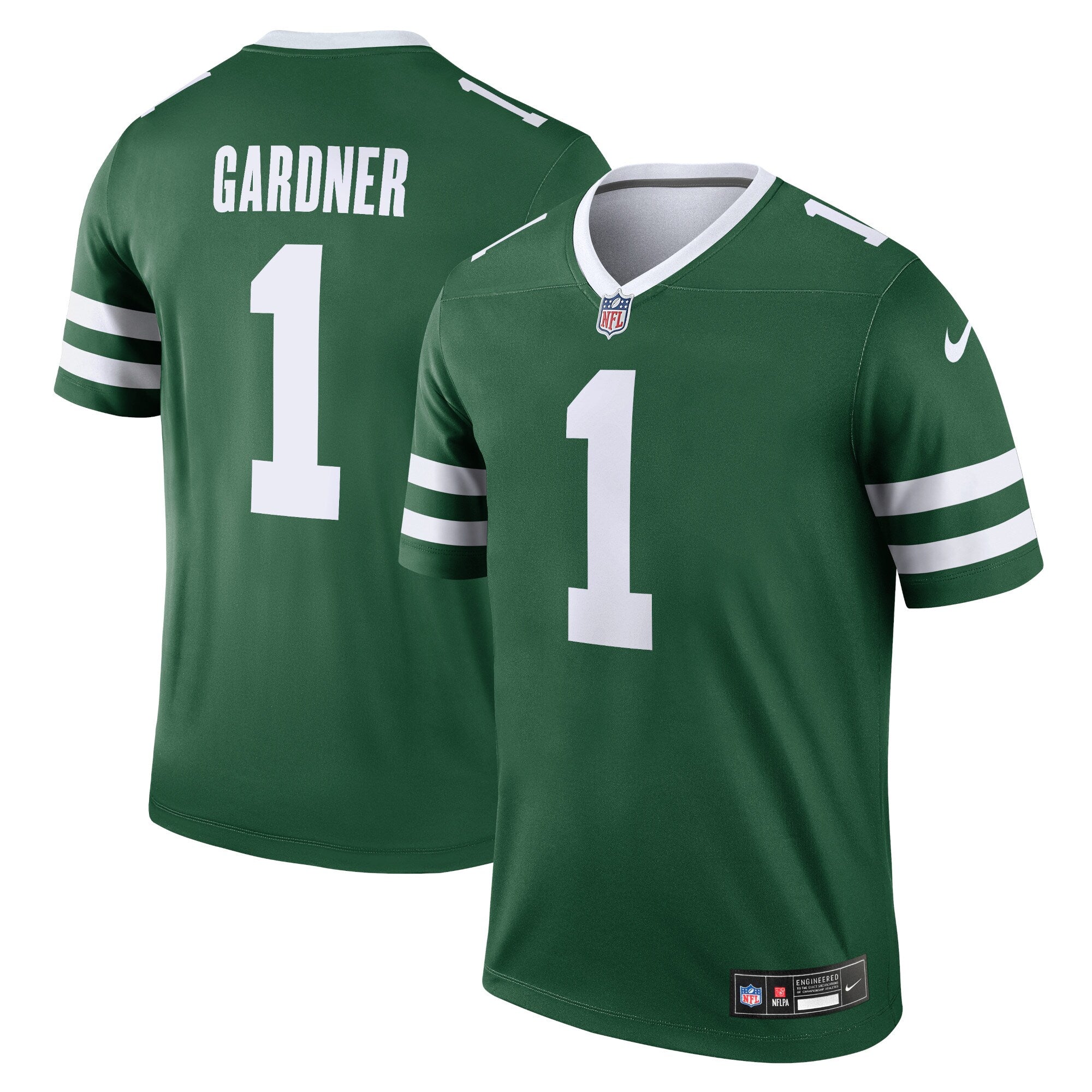 Ahmad Sauce Gardner New York Jets Legend Player Performance Top - Green | Stitched Football Jersey TJS2319