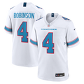 Wan'Dale Robinson Tennessee Titans Game Jersey - White | Stitched Football Jersey TJS2378