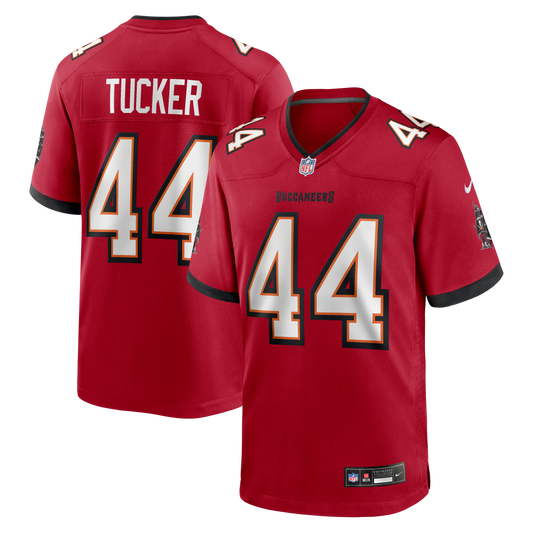Sean Tucker Tampa Bay Buccaneers Game Jersey - Red | Stitched Football Jersey TJS2208