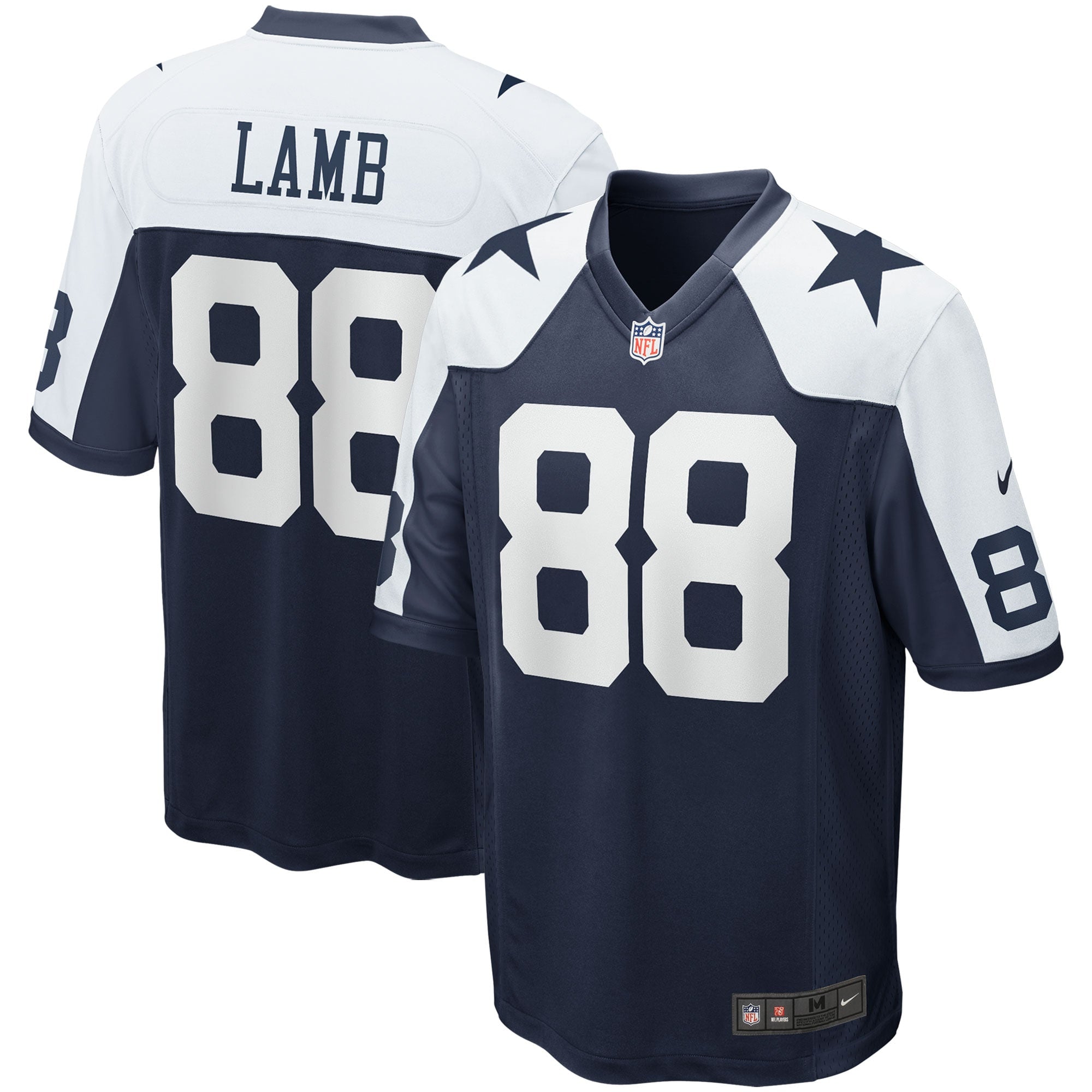 CeeDee Lamb Dallas Cowboys Alternate Game Team Jersey - Navy | Stitched Football Jersey TJS2399