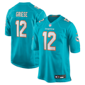 Bob Griese Miami Dolphins Game Retired Player Jersey - Aqua | Stitched Football Jersey TJS2326