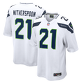 Devon Witherspoon Seattle Seahawks Game Jersey - White | Stitched Football Jersey TJS2458