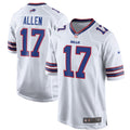 Josh Allen Buffalo Bills Game Player Jersey - White | Stitched Football Jersey TJS2244