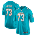 Austin Jackson Miami Dolphins Game Jersey - Aqua | Stitched Football Jersey TJS2246