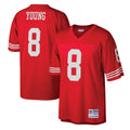 Steve Young San Francisco 49ers M & N Legacy Replica Jersey - Scarlet | Stitched Football Jersey TJS2241