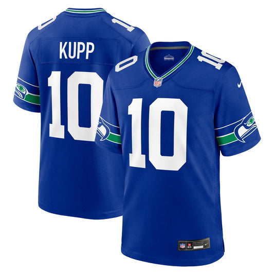 Cooper Kupp Seattle Seahawks Alternate Game Jersey - Royal | Stitched Football Jersey TJS2467
