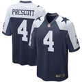 Dak Prescott Dallas Cowboys Alternate Game Team Jersey - Navy | Stitched Football Jersey TJS2438