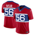 Lawrence Taylor New York Giants Alternate Vapor F.U.S.E. Retired Player Limited Jersey - Century Red | Stitched Football Jersey TJS2479