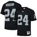 Charles Woodson Las Vegas Raiders M & N Legacy Replica Jersey - Black | Stitched Football Jersey TJS2321