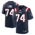 Caleb Lomu New England Patriots 2026 NFL Draft First Round Pick No. 28 Team Game Jersey - Navy | Stitched Football Jersey TJS2334
