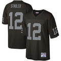 Ken Stabler Las Vegas Raiders M & N Legacy Replica Jersey - Black | Stitched Football Jersey TJS2309