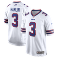 Damar Hamlin Buffalo Bills Game Jersey - White | Stitched Football Jersey TJS2349