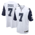 Trevon Diggs Dallas Cowboys Alternate Game Team Jersey - White | Stitched Football Jersey TJS2489