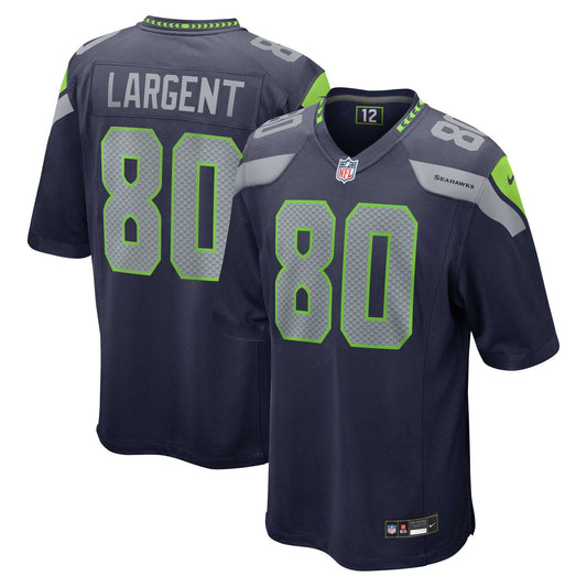 Steve Largent Seattle Seahawks Retired Player Game Jersey - College Navy | Stitched Football Jersey TJS2363