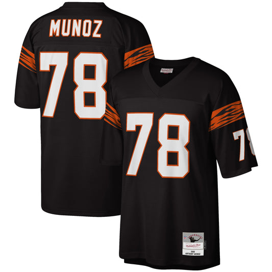 Anthony Mu�oz Cincinnati Bengals M & N Legacy Replica Jersey - Black | Stitched Football Jersey TJS2367