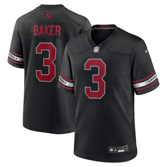 Budda Baker Arizona Cardinals Game Jersey - Black | Stitched Football Jersey TJS2386