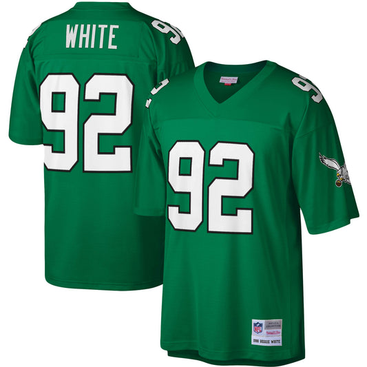 Reggie White Philadelphia Eagles M & N Legacy Replica Jersey - Kelly Green | Stitched Football Jersey TJS2520