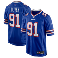 Ed Oliver Buffalo Bills Team Game Player Jersey - Royal | Stitched Football Jersey TJS2519