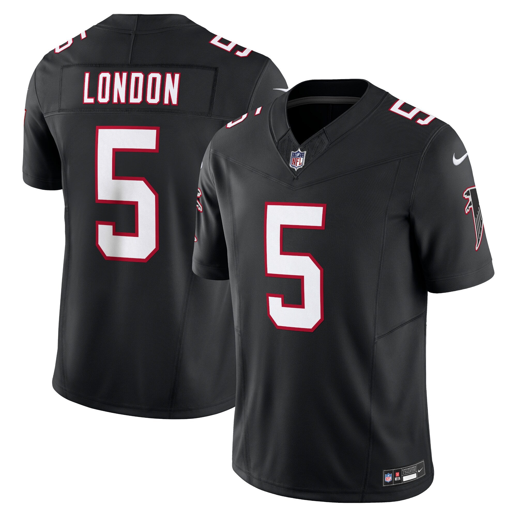 Drake London Atlanta Falcons Vapor F.U.S.E. Limited Jersey - Black | Stitched Football Jersey TJS2565